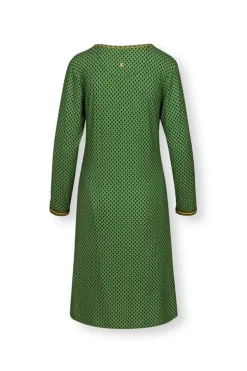 Pip Studio Nachthemd Lange Mouw Suki Donkergroen Discount