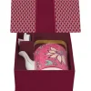 Pip Studio Oriental Flower Festival Theepot Donker Medium Roze Sale
