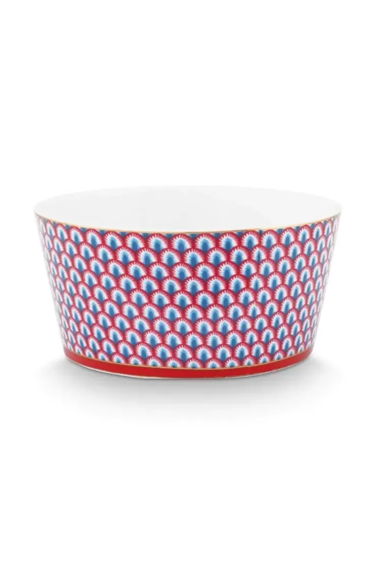 Pip Studio Oriental Flower Festival Set/4 Kommen 12Cm Blauw Discount