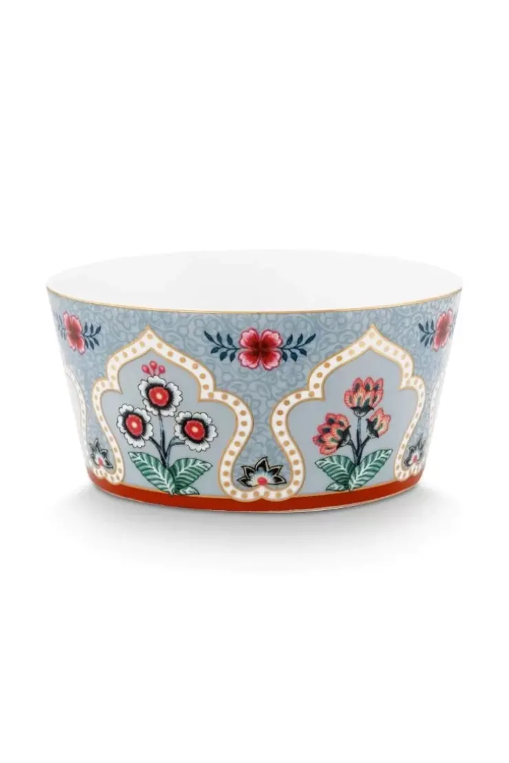 Pip Studio Oriental Flower Festival Set/4 Kommen 12Cm Blauw Discount