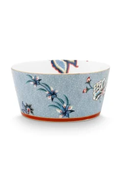 Pip Studio Oriental Flower Festival Set/4 Kommen 12Cm Blauw Discount