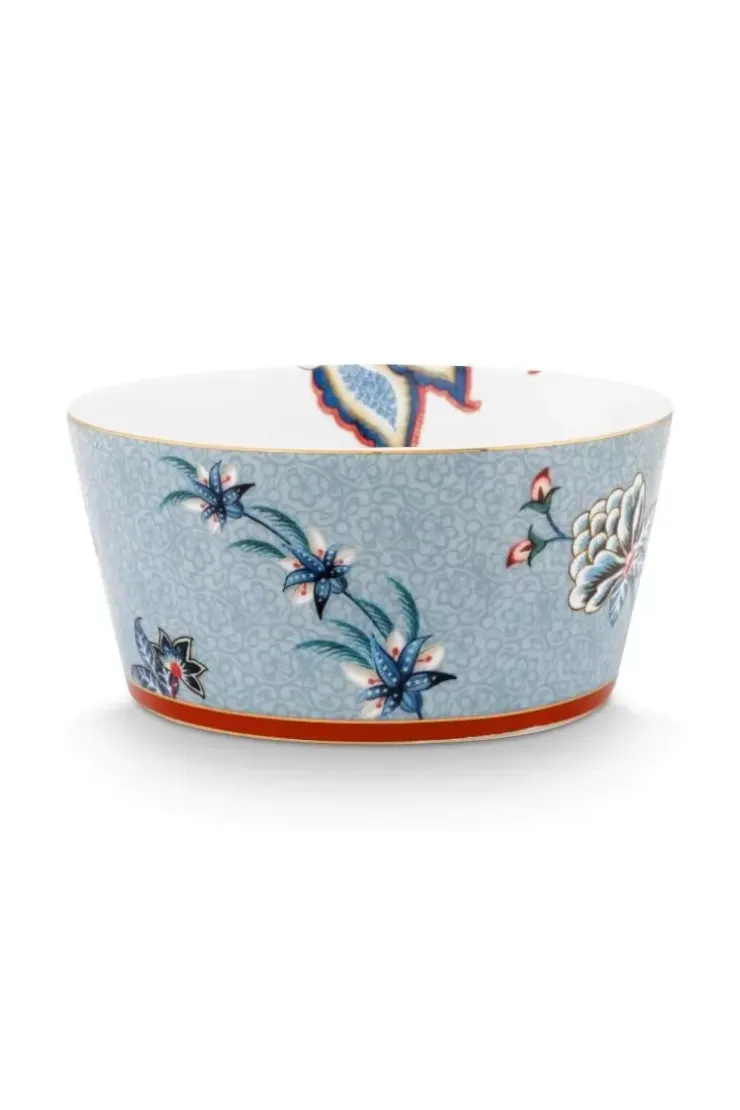 Pip Studio Oriental Flower Festival Set/4 Kommen 12Cm Blauw Discount