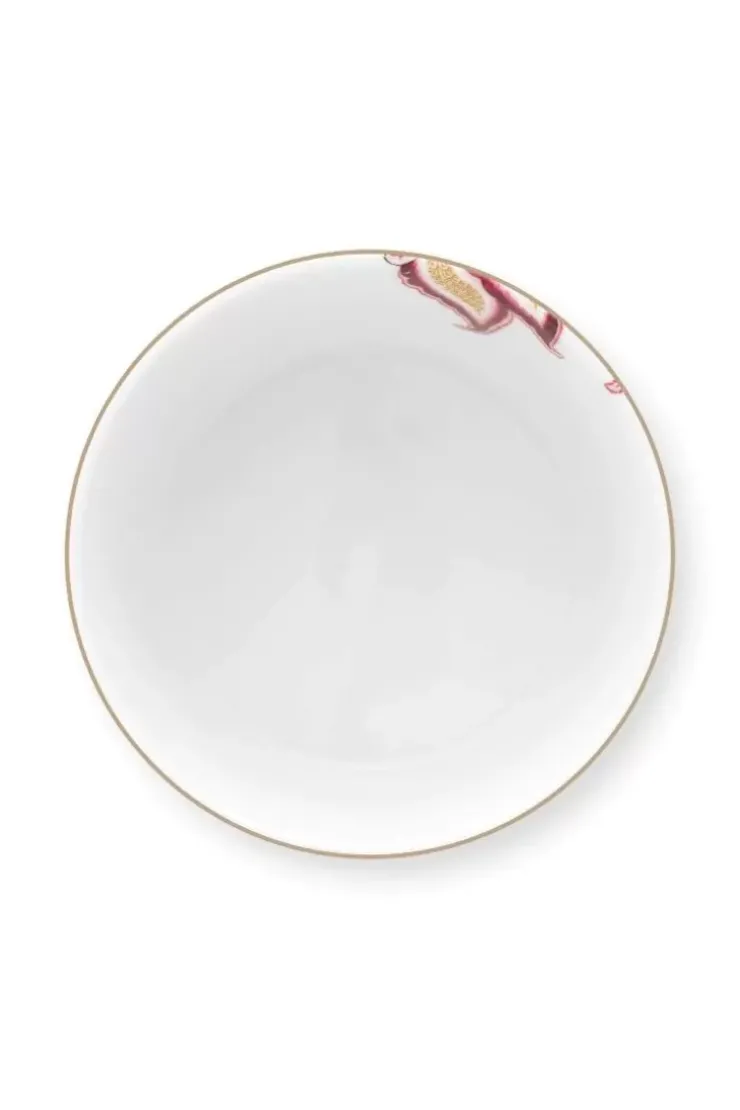 Pip Studio Oriental Flower Festival Set/4 Kommen Donker 12Cm Roze