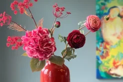 Pip Studio Ovale Vaas Metaal 30 Cm Rood Hot