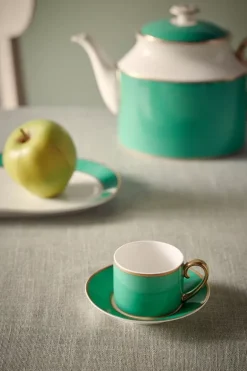 Pip Studio Pip Chique Espresso Kop & Schotel Groen