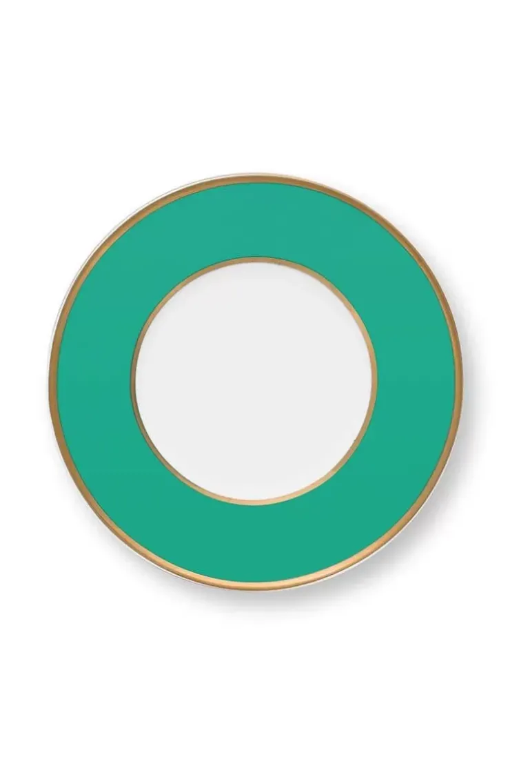 Pip Studio Pip Chique Espresso Kop & Schotel Groen