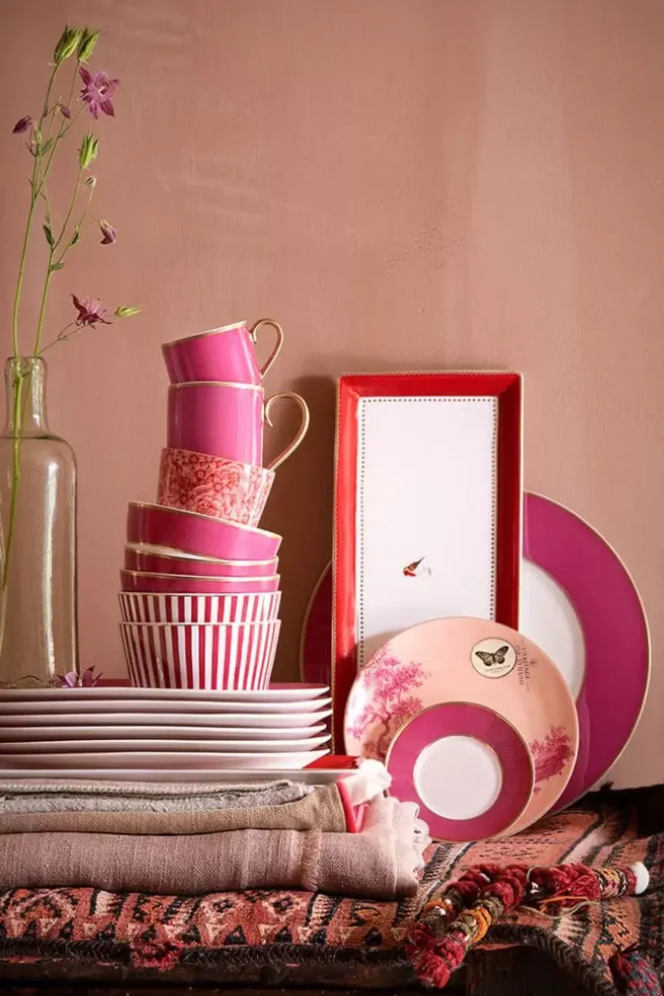 Pip Studio Pip Chique Gebaksbord 17Cm Roze Best