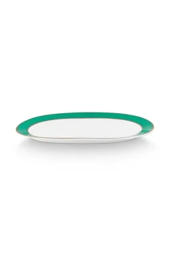 Pip Studio Pip Chique Ovale Taartplateau Groen