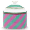 Pip Studio Pip Chique Stripes Suikerpot Roze/Groen Best