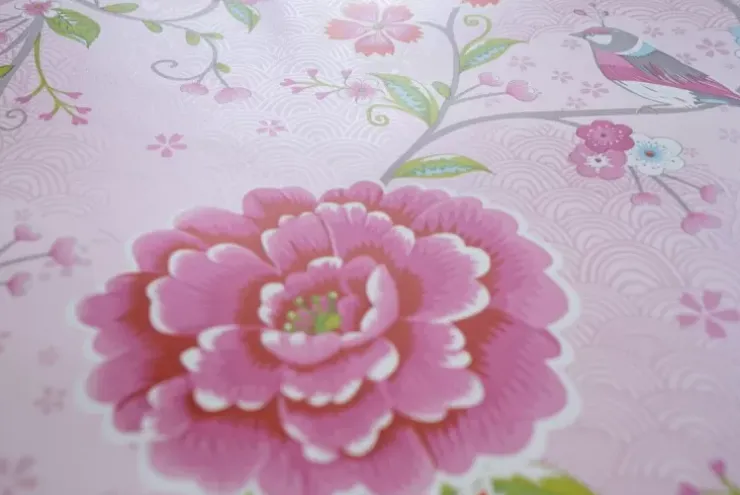 Pip Studio Birds In Paradise Vliesbehang Roze Best