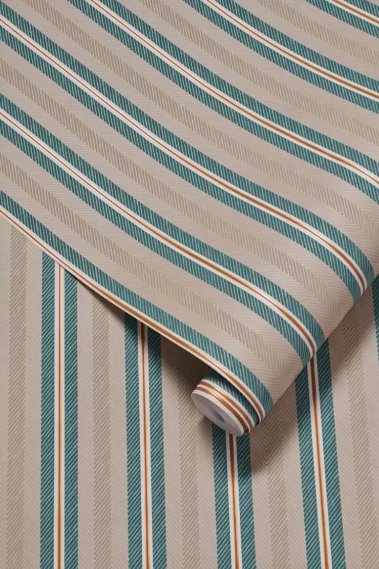 Pip Studio Blurred Lines Vliesbehang Beige Geel Hot