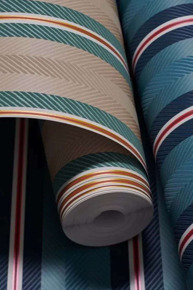 Pip Studio Blurred Lines Vliesbehang Beige Geel Hot