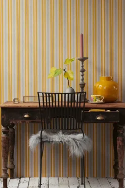 Pip Studio Blurred Lines Vliesbehang Beige/ Geel Outlet