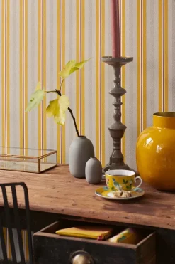 Pip Studio Blurred Lines Vliesbehang Beige/ Geel Outlet