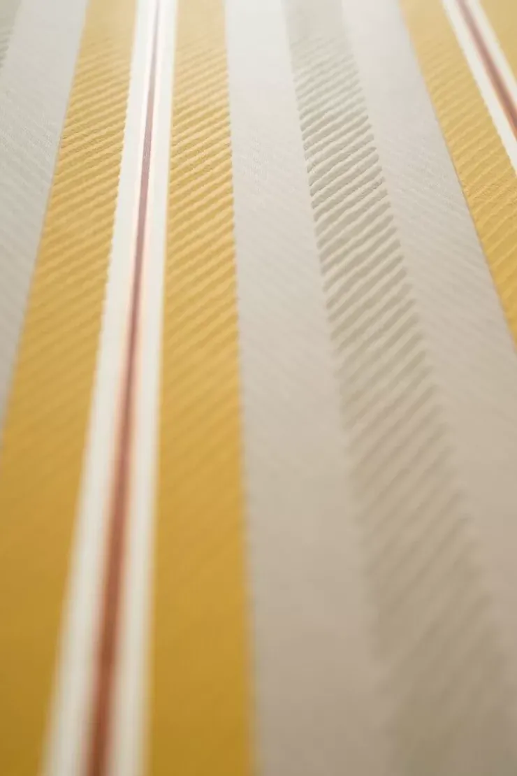 Pip Studio Blurred Lines Vliesbehang Beige/ Geel Outlet