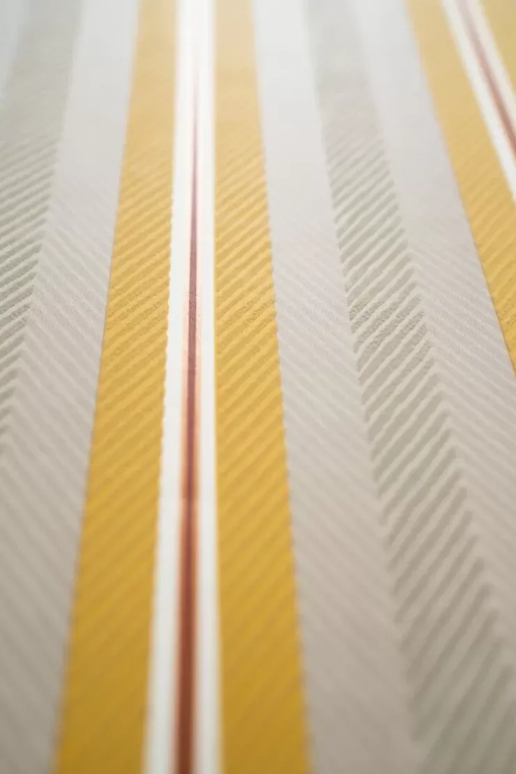 Pip Studio Blurred Lines Vliesbehang Beige/ Geel Outlet