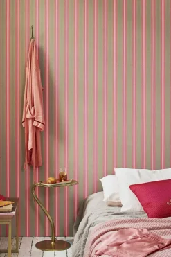 Pip Studio Blurred Lines Vliesbehang /Roze Khaki Online