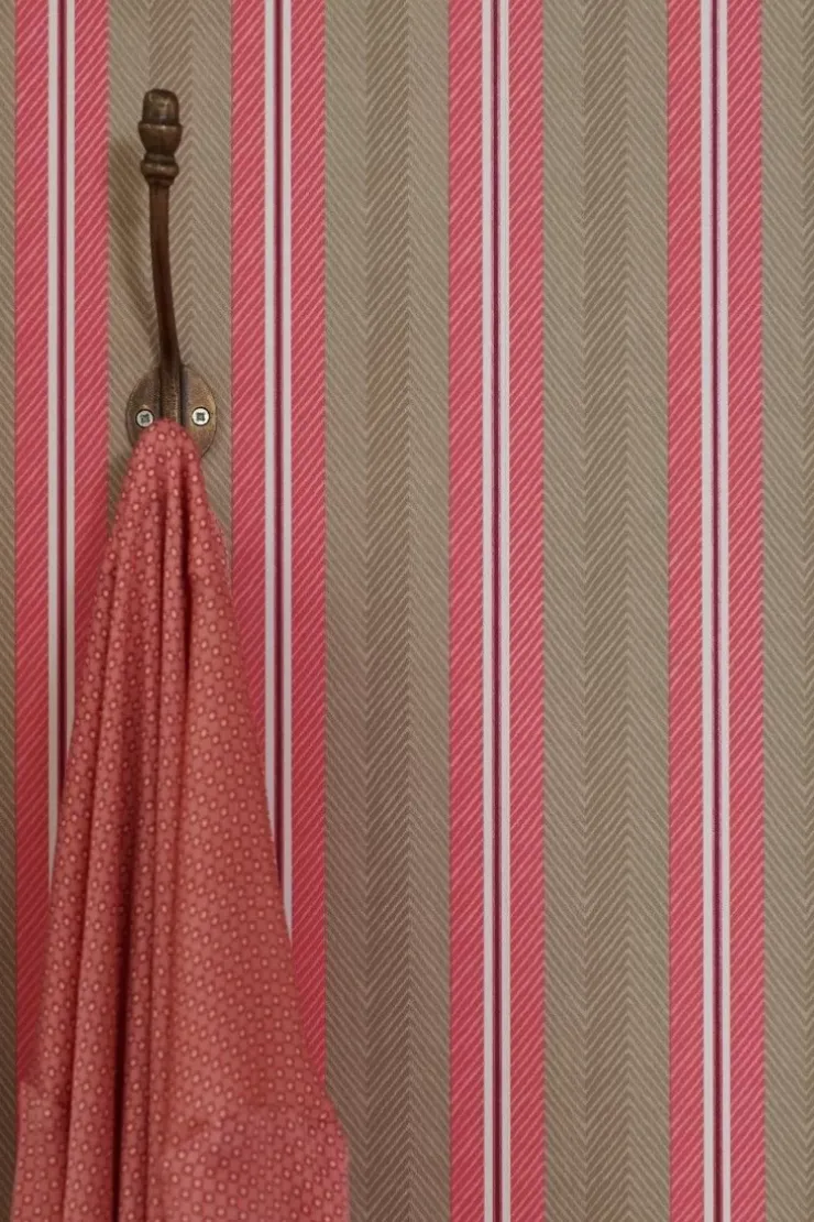 Pip Studio Blurred Lines Vliesbehang /Roze Khaki Online