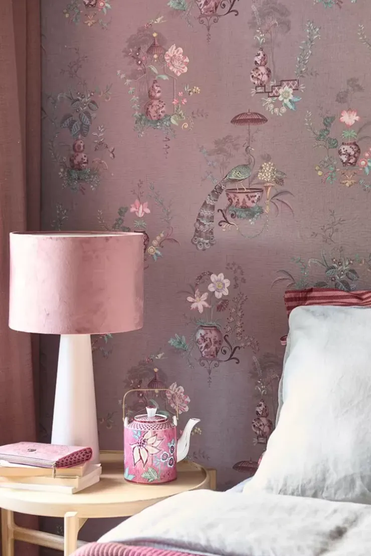 Pip Studio Chinese Porcelain Vinylbehang Mauve Paars
