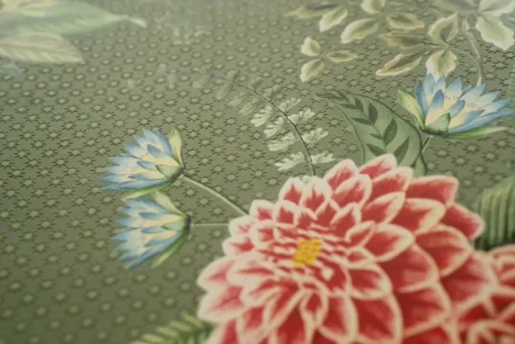 Pip Studio Floris Vliesbehang Groen New