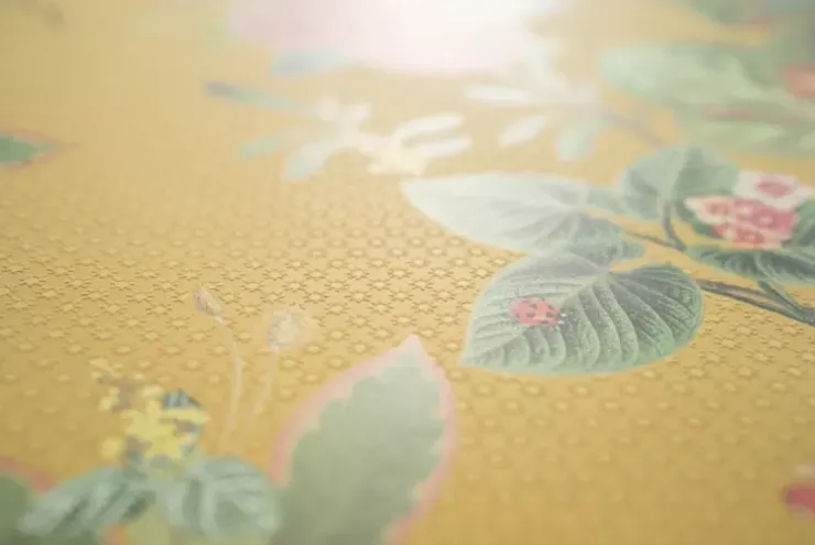 Pip Studio Floris Vliesbehang Geel Outlet