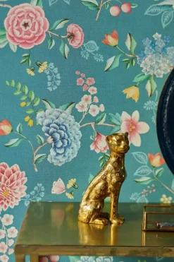 Pip Studio Good Evening Vinylbehang Petrol Blauw Sale