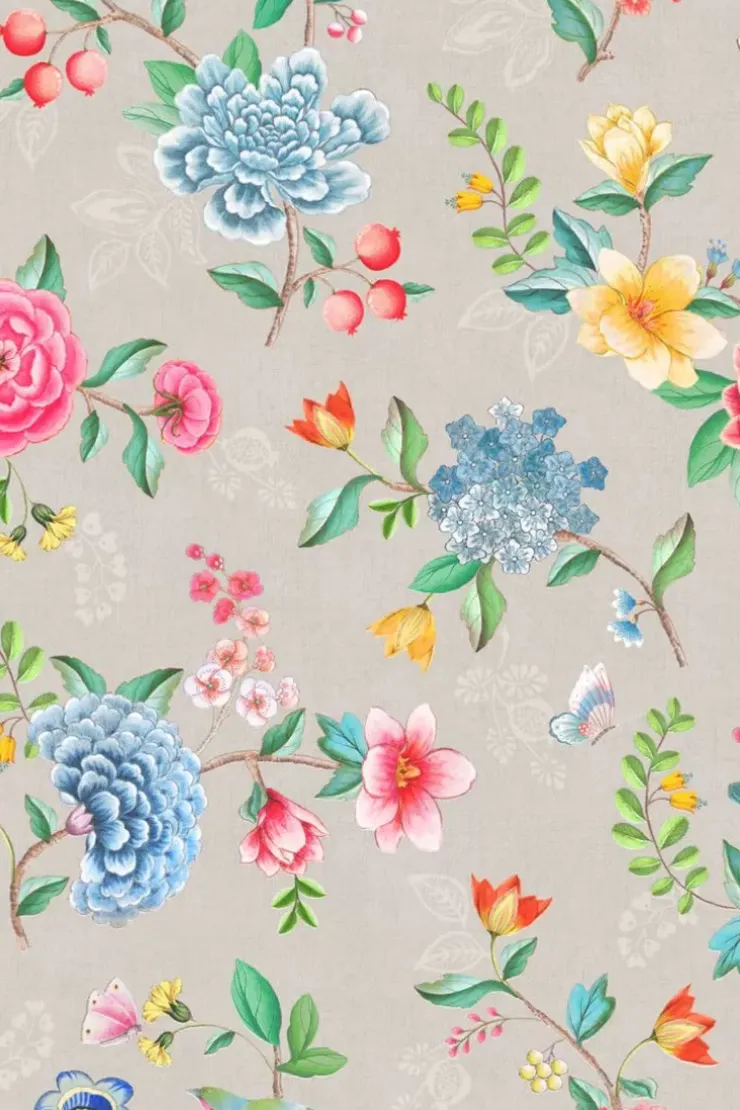 Pip Studio Good Evening Vinylbehang Beige