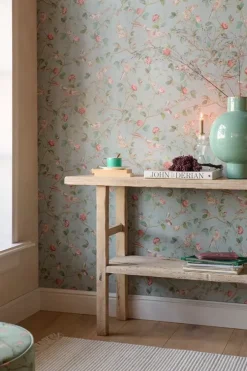 Pip Studio Good Nightingale Vliesbehang Licht Blauw/ Grijs Outlet