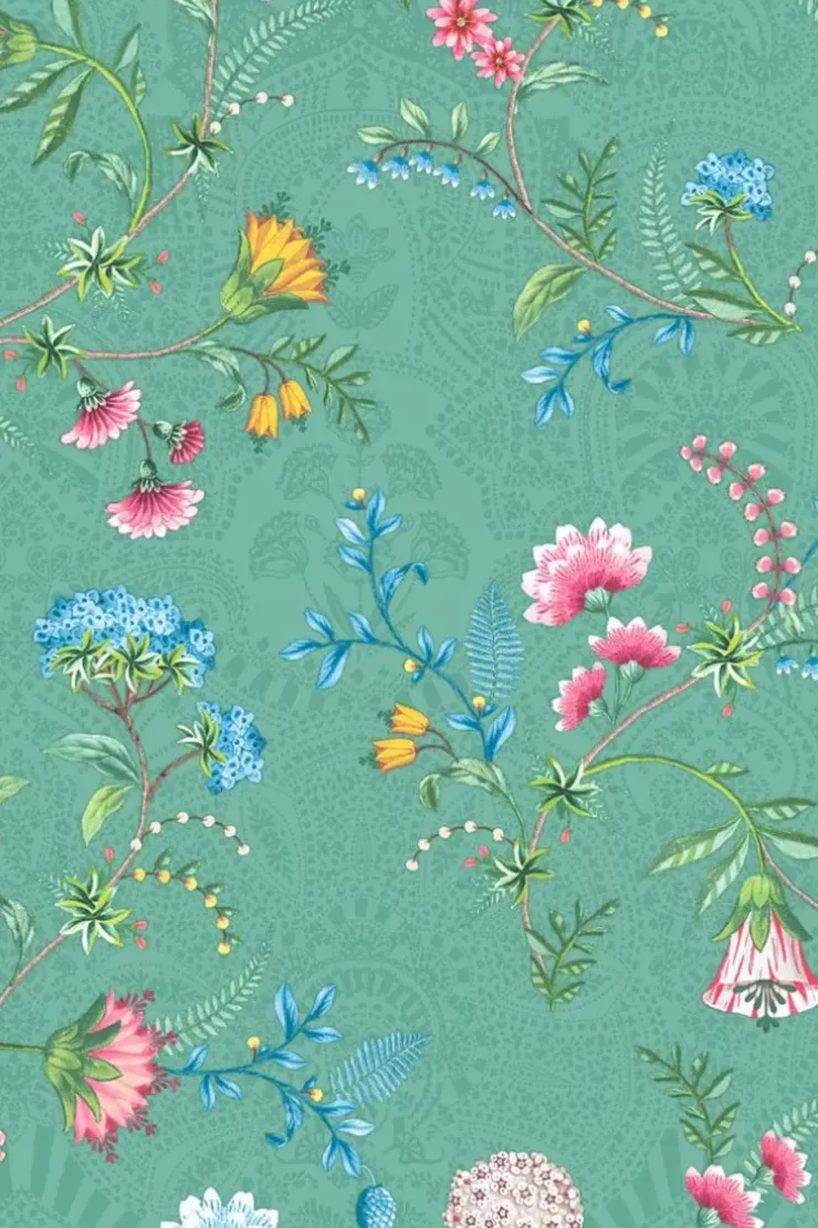 Pip Studio La Majorelle Vliesbehang Groen Hot