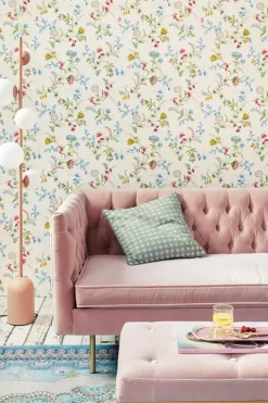 Pip Studio La Majorelle Vliesbehang Wit Outlet