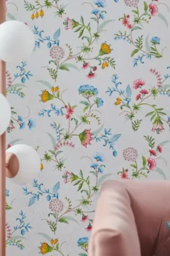 Pip Studio La Majorelle Vliesbehang Wit Outlet