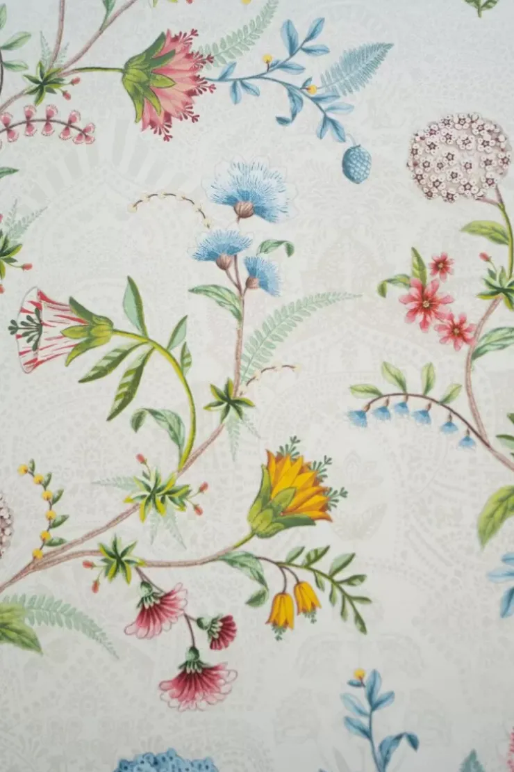 Pip Studio La Majorelle Vliesbehang Wit Outlet