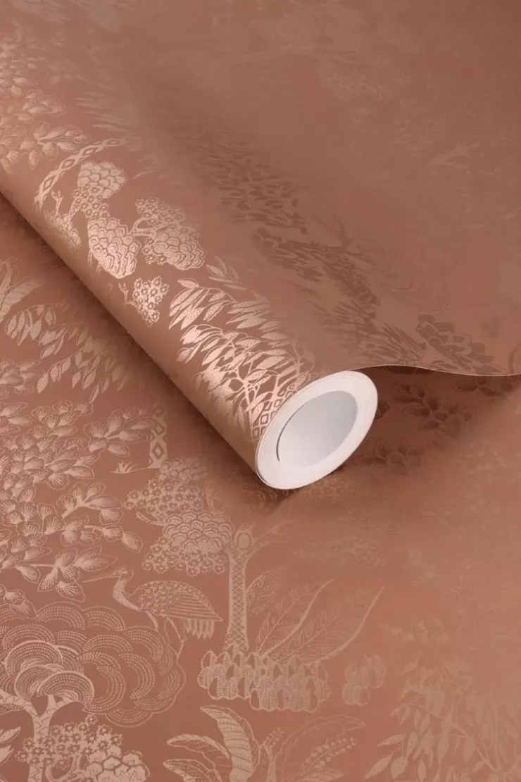 Pip Studio Origami Tree Vliesbehang /Rose Goud Terra New