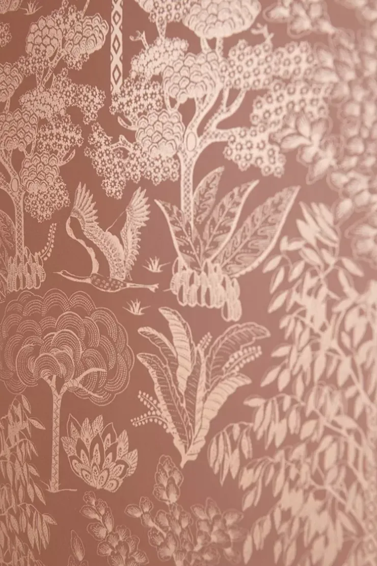 Pip Studio Origami Tree Vliesbehang /Rose Goud Terra New