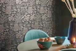 Pip Studio Origami Tree Vliesbehang Donker /Rose Goud Blauw Sale