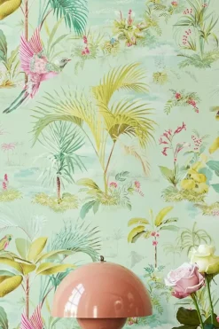 Pip Studio Palm Scene Vliesbehang Groen Clearance
