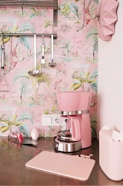 Pip Studio Palm Scene Vliesbehang Roze Online