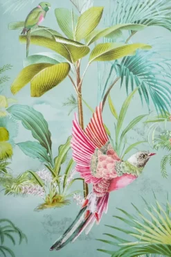 Pip Studio Palm Scene Vliesbehang Blauw Discount