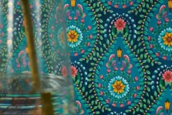 Pip Studio Raindrops Vliesbehang Donker Blauw Discount