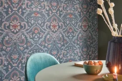 Pip Studio Saluti Vinylbehang Denim Blauw Discount