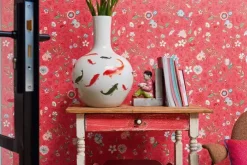 Pip Studio Spring To Life Vliesbehang /Roze Rood New