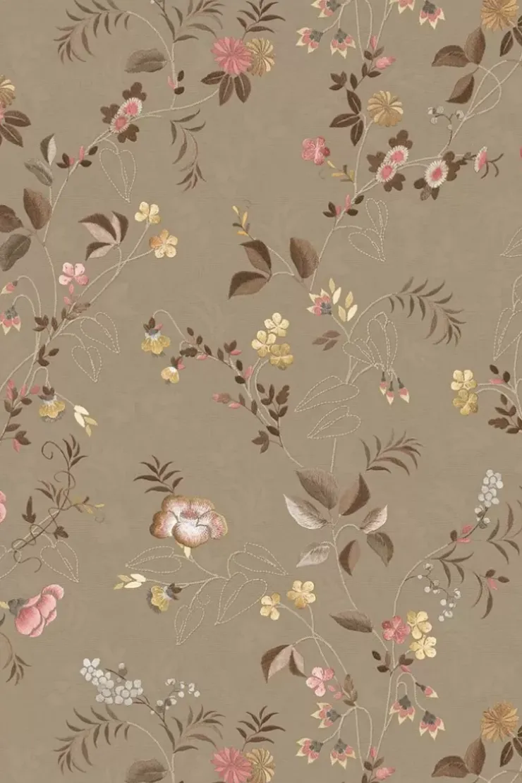 Pip Studio Tokyo Blossom Vliesbehang Khaki
