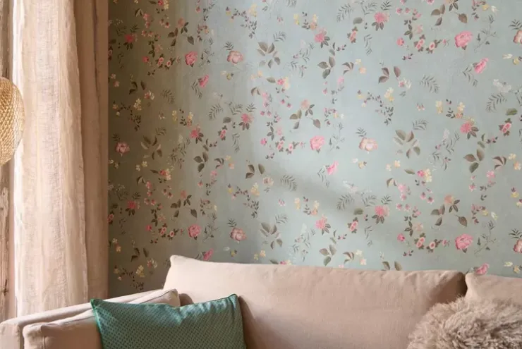 Pip Studio Tokyo Blossom Vliesbehang Jade Groen