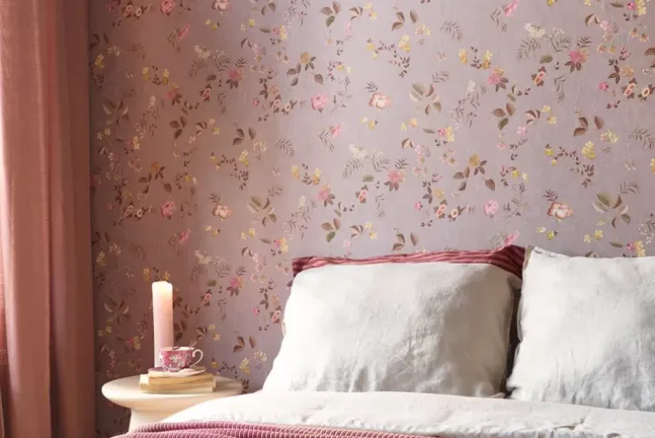 Pip Studio Tokyo Blossom Vliesbehang Roze Mauve Paars Best