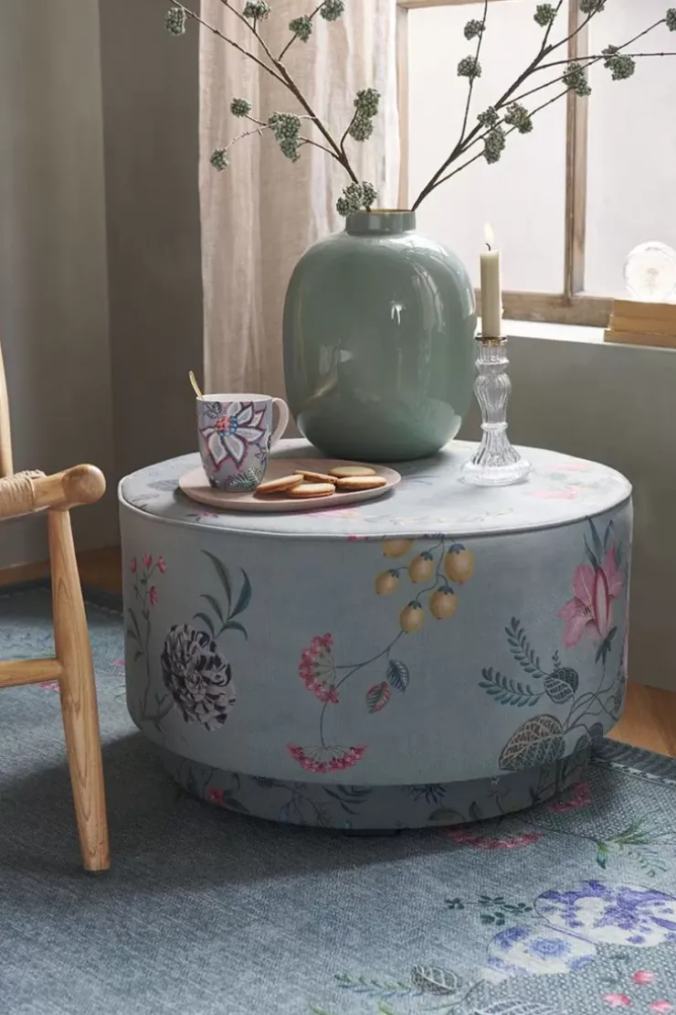 Pip Studio Poef Large Fleur Grandeur Groen New