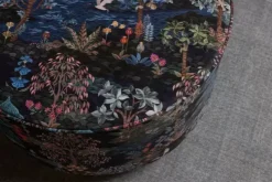 Pip Studio Poef Large Pip Garden Donkerblauw New