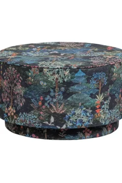 Pip Studio Poef Large Pip Garden Donkerblauw New