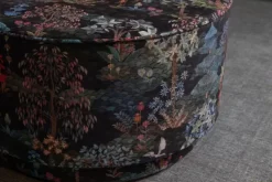 Pip Studio Poef Large Pip Garden Donkerblauw New