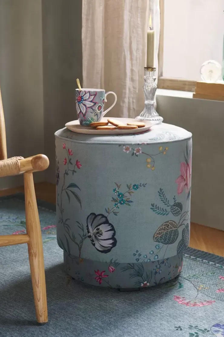 Pip Studio Poef Medium Fleur Grandeur Groen New