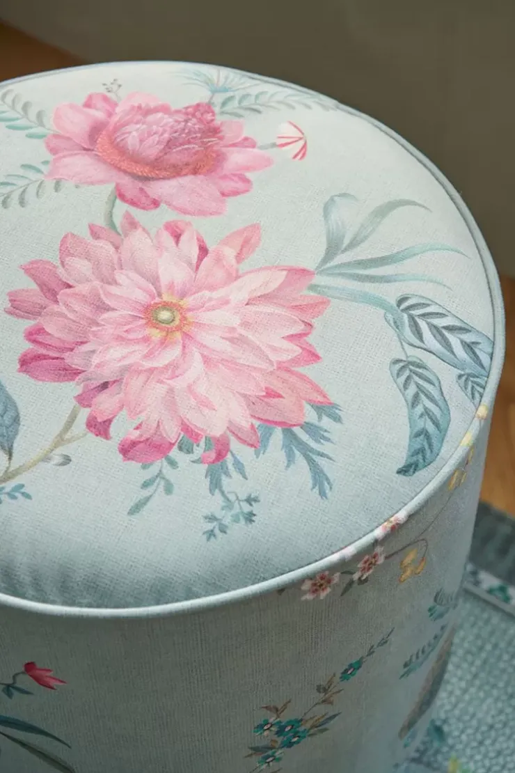 Pip Studio Poef Medium Fleur Grandeur Groen New